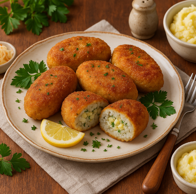 Рыбные зразы с яйцом рецепты от Дарики