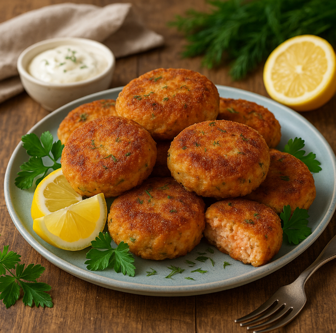Котлеты из лосося рецепты от Дарики