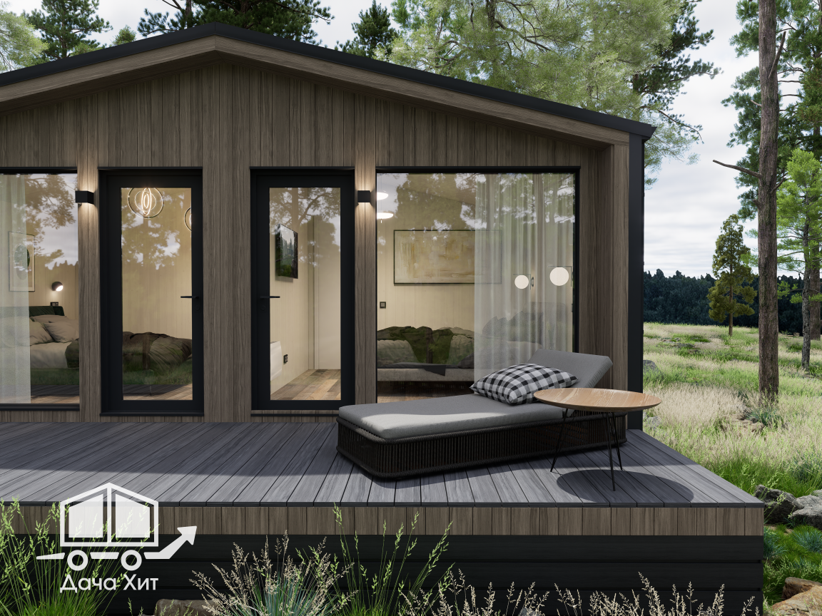Модульный дом от Дача Хит Москва и МО Васаби 53