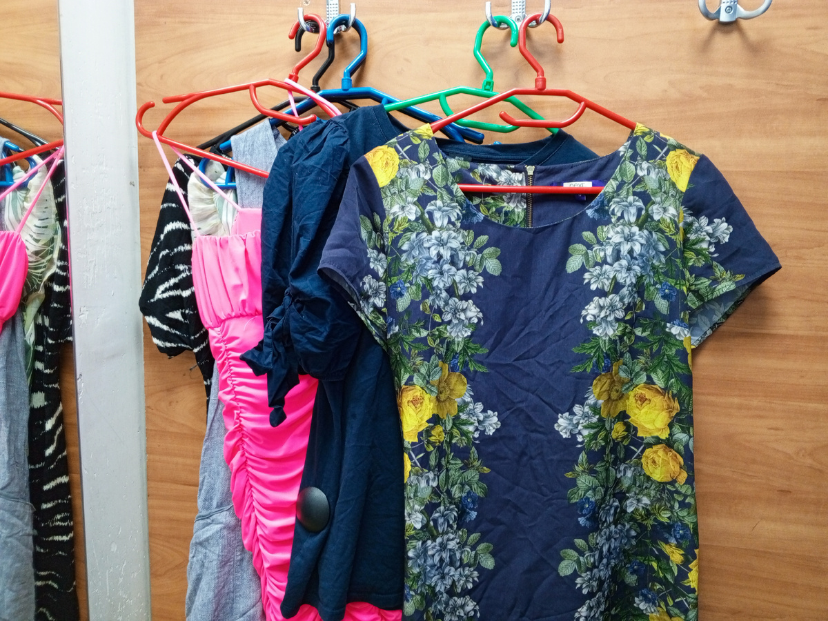 В примерочной