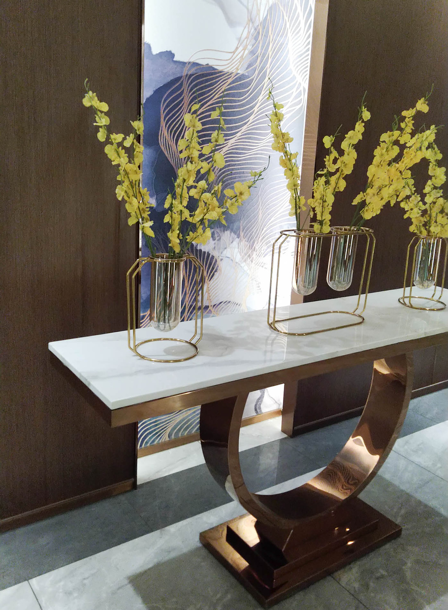 Часть готового интерьера гостиницы