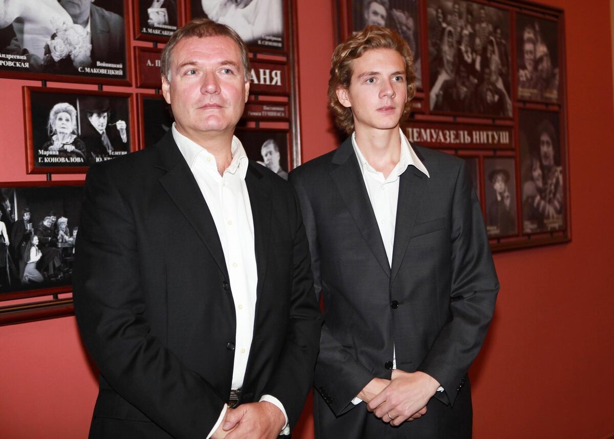 Владимир Симонов и сын Василий