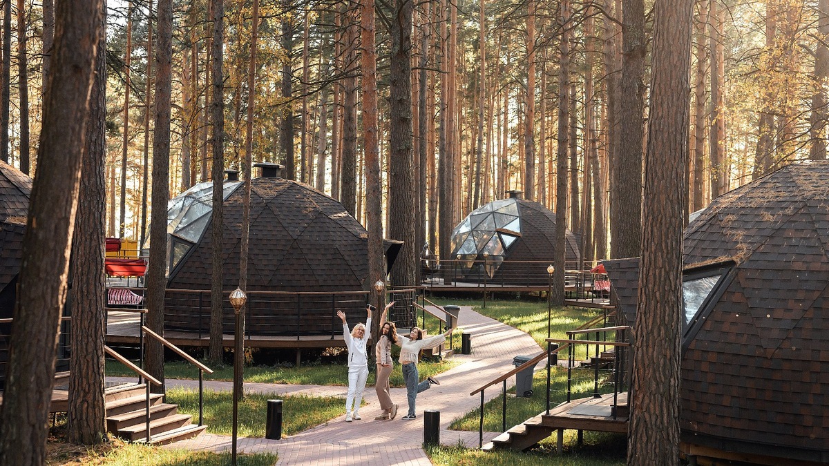 Дома сферы под Новосибирском