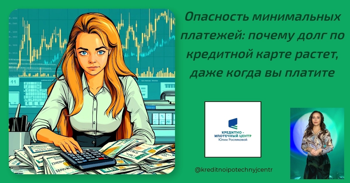    opasnost-minimalnyh-platezhej-dolg-po-kreditnoj-karte-rostет Юлия Сергеевна Рослякова