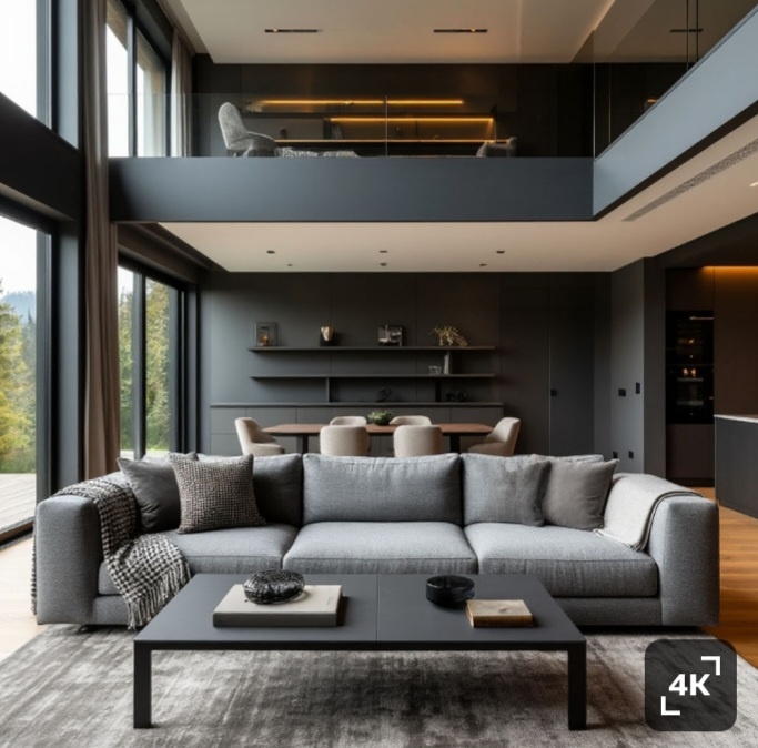 Первый этаж. Создано с посощью ИИ.