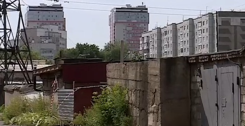     На правом берегу Красноярска начали убирать гаражи для строительства новой дороги