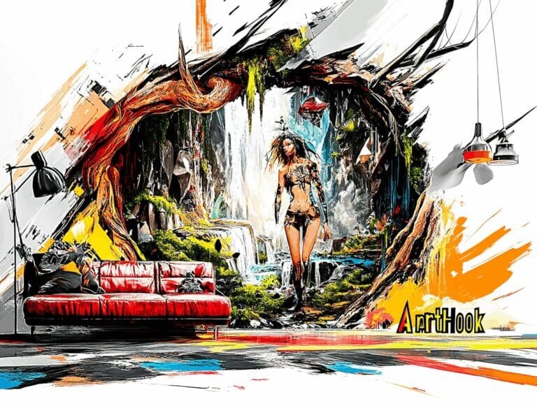    Как вдохновляющая настенная живопись превращает скучные ниши в уникальные арт-пространства вашего дома Art-Hook.Ru