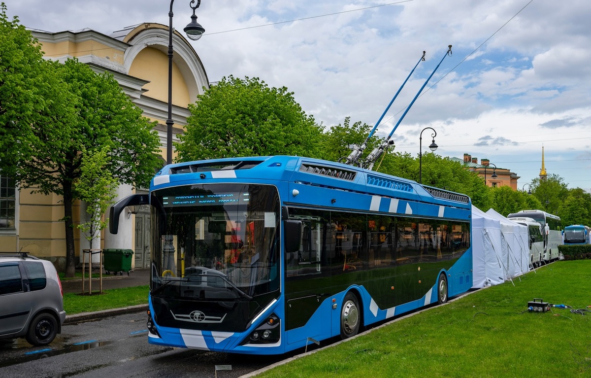 Троллейбус "Адмирал" от компании ПК Транспортне системы собирают на площадке бывшего завода имени Урицкого в Энгельсе. Фото из открытых источников