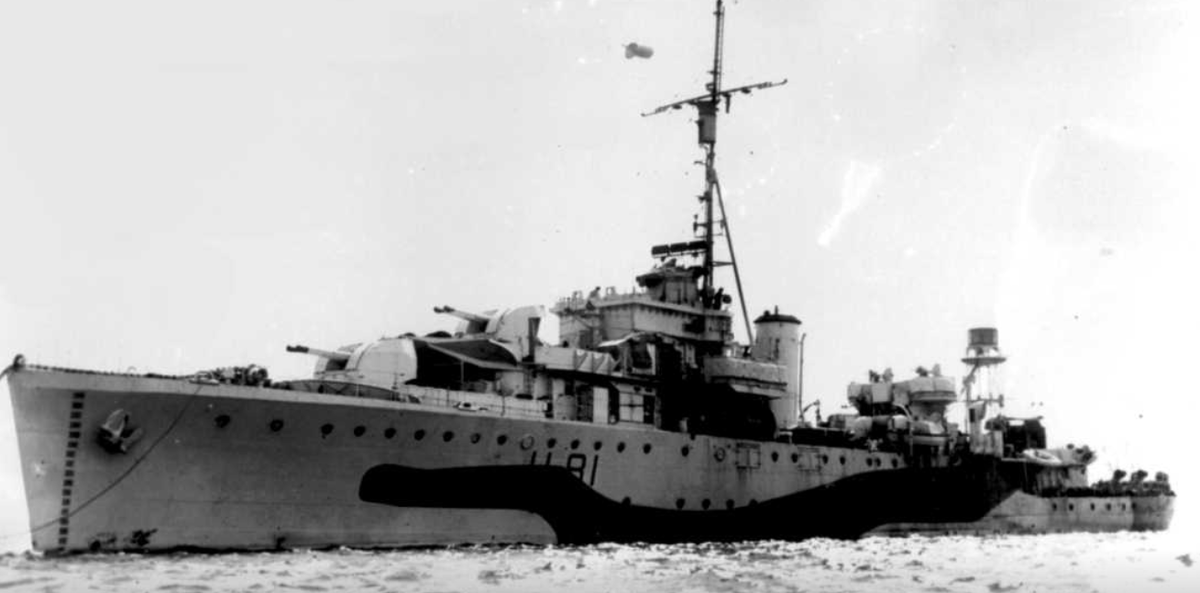 Шлюп "Шторк" (тип "Виттерн"), 1943 год