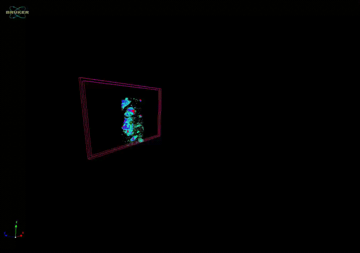 Рентгеновская микрокомпьютерная томография (x-ray micro-CT) синтетического диабаза. Отсутствие пор и предельно наполненная композиция – результат многолетней работы инженеров БИВЕРТЕХ
