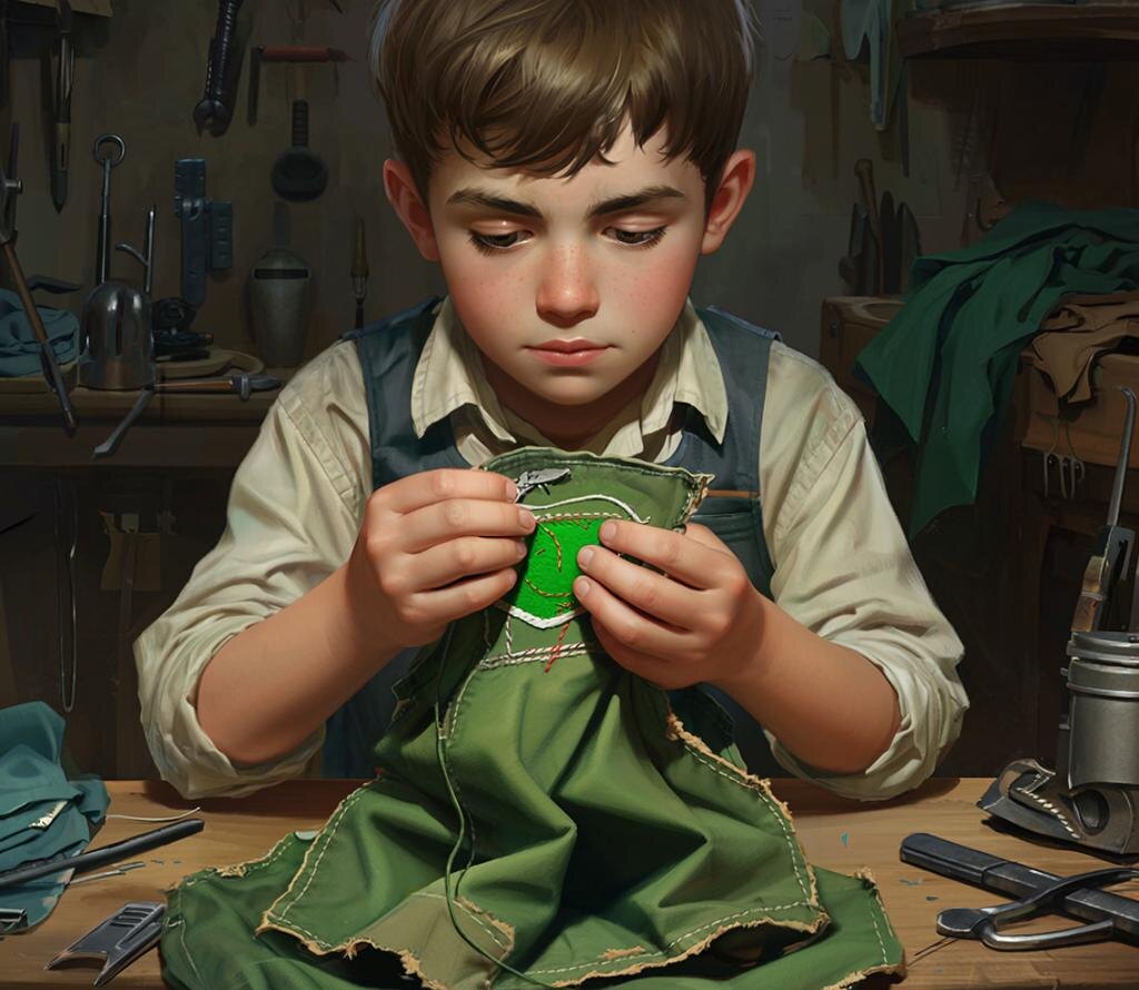 Рисунок сделан в нейросети Kandinsky 4.1