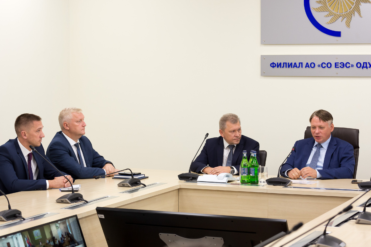 Визит Председателя Правления Системного оператора Федора Опадчего, 2024 год