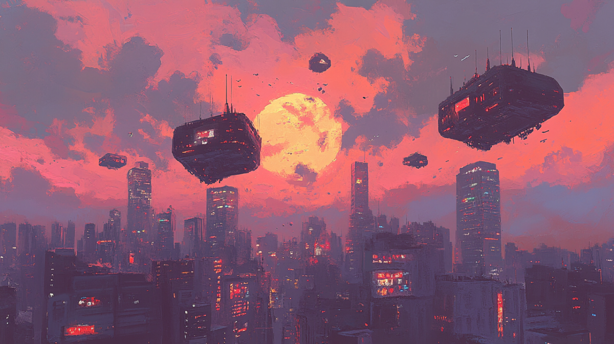 Азия будущего в представлении нейросети