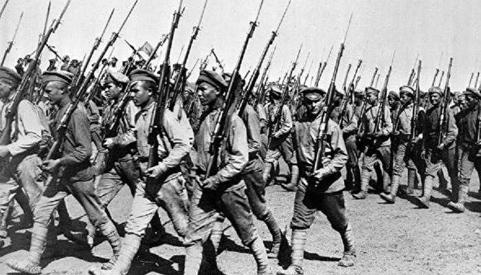 Красноармейцы, 1919 год. Фото: wikipedia.org