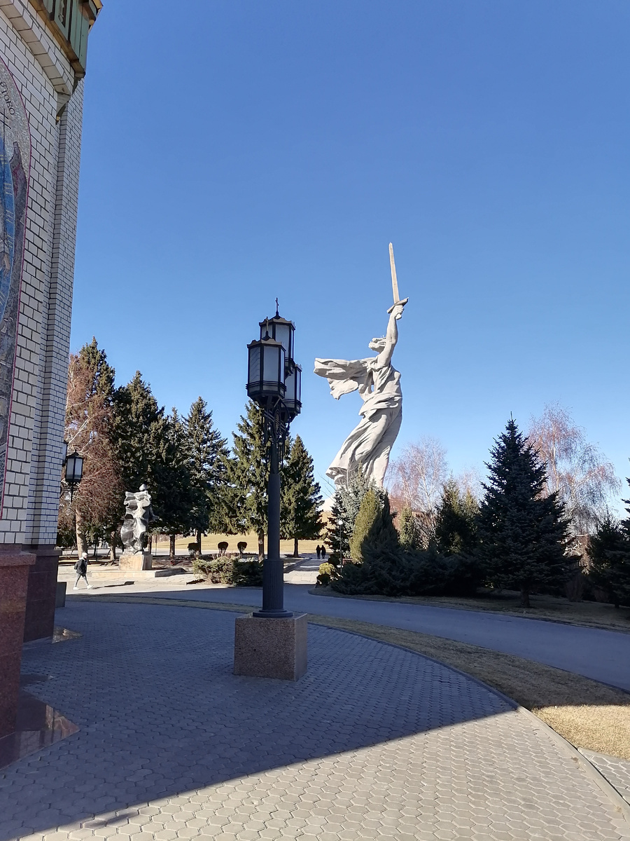 Волгоград. Мамаев курган.