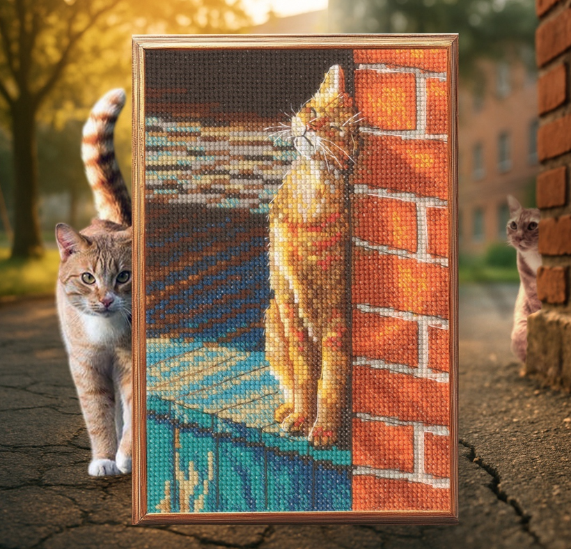 Набор для вышивания «Солнечный ворчун». Новинка RTO. Арт. MX1073