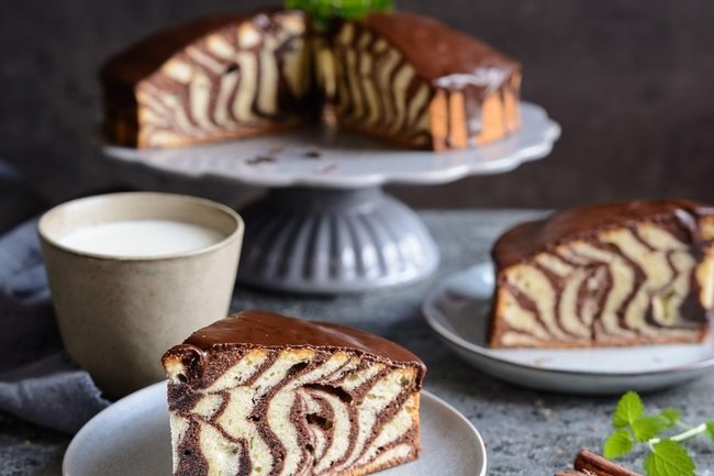    торт "Зебра"