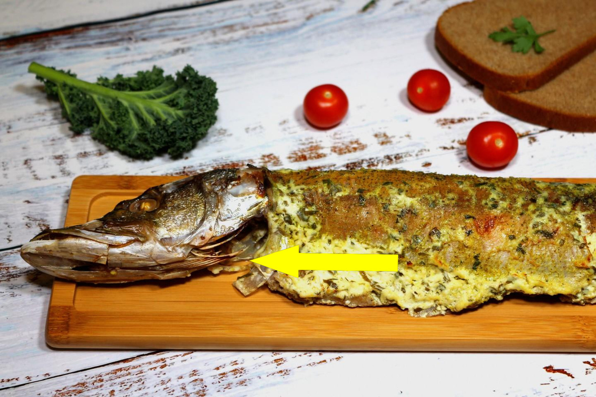    Секрет идеальной фаршированной щуки без трещин и разрывов