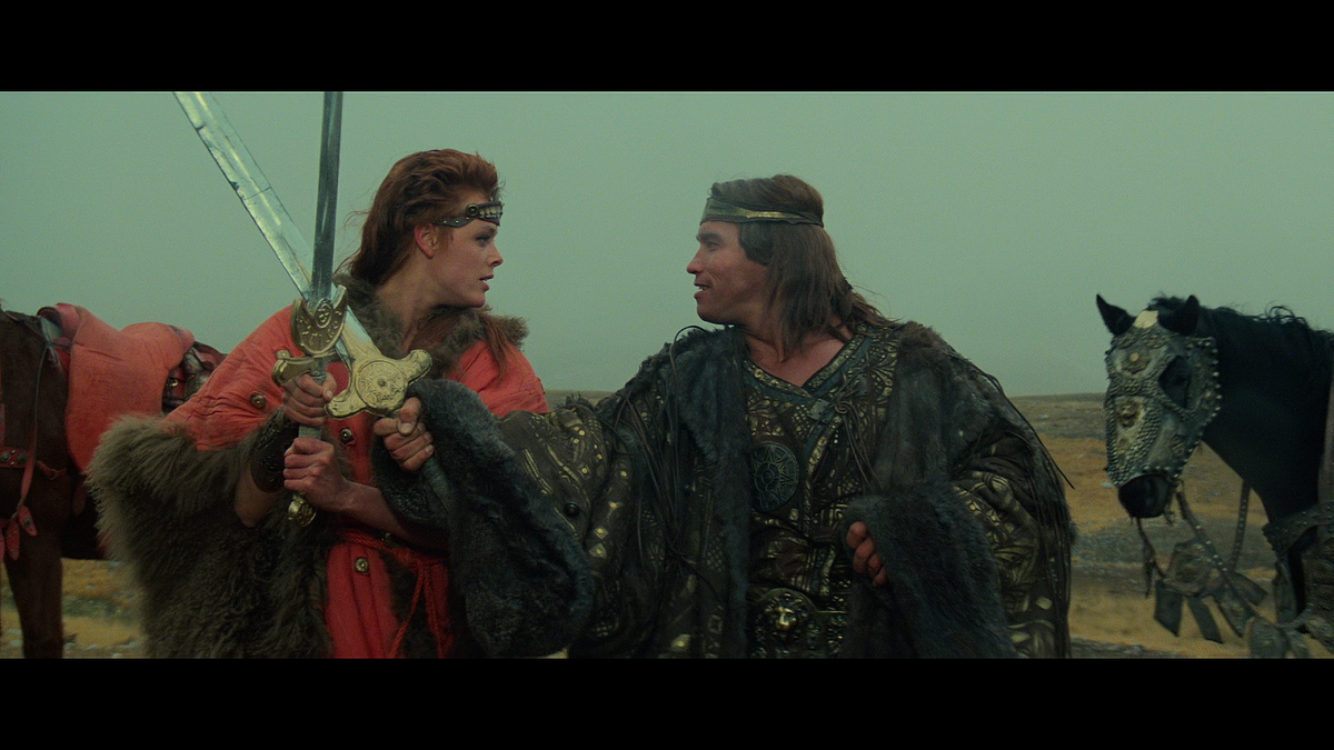 Кадр из фильма Рыжая Соня (1985)