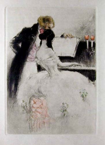 Любовный дуэт, Луи Икар