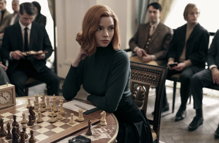 Фрагмент из сериала "Ход королевы"