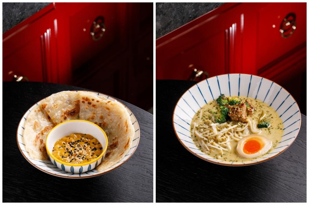 Блюда в ресторане Lotus Bistro