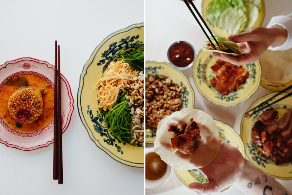 Блюда в ресторане San Si