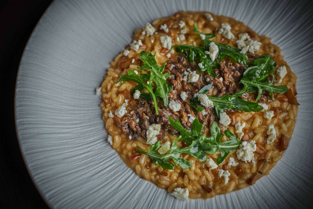 Ризотто в ресторане Dubai