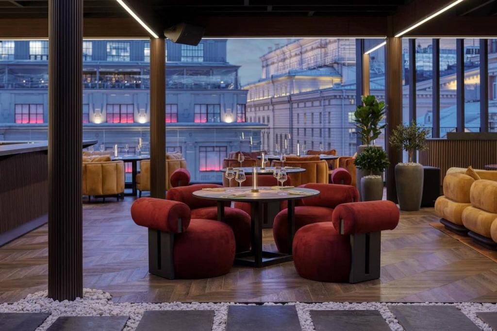 Интерьер ресторана Dubai