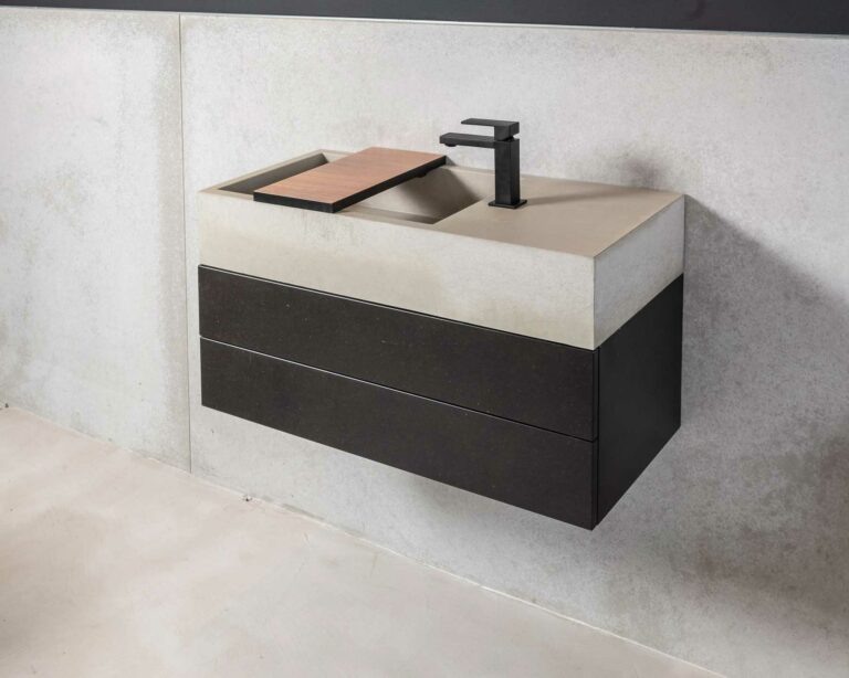 раковина из микроцемента