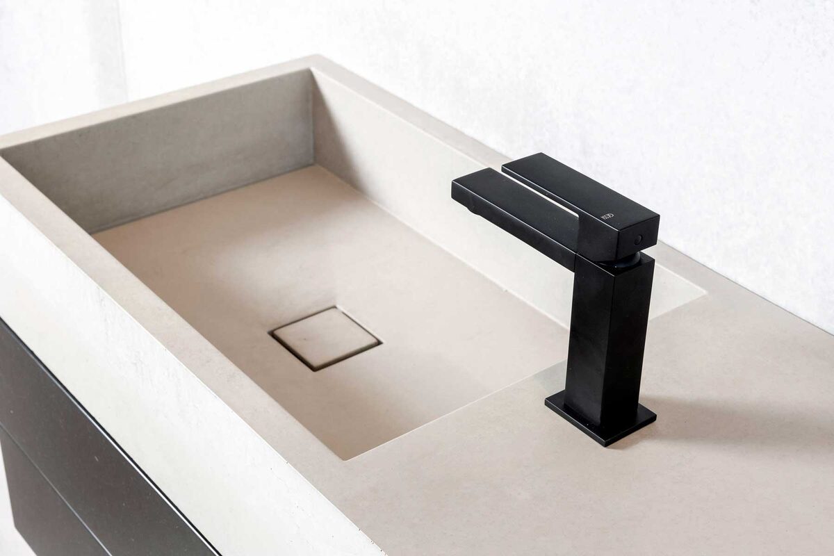 умывальник из микро бетона