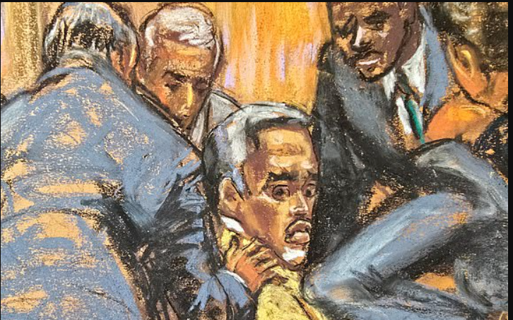 Пи Дидди в зале суда