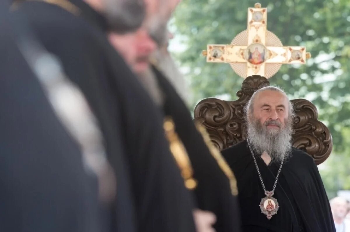    Глава УПЦ Онуфрий обжалует указ о лишении гражданства Украины