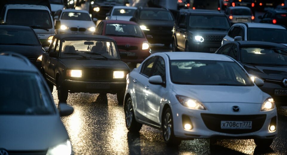    Автомобильные заторы в Москве. / Медиасток.рф