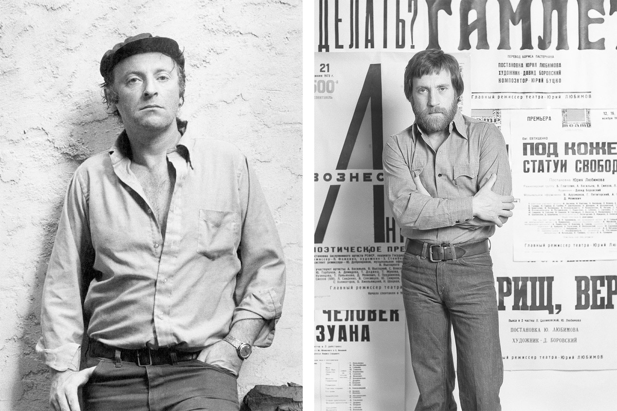    Валерий Плотников, портреты Иосифа Бродского и Владимира Высоцкого