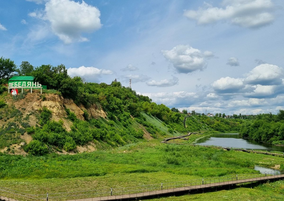 Город Лебедянь. Фото автора статьи.