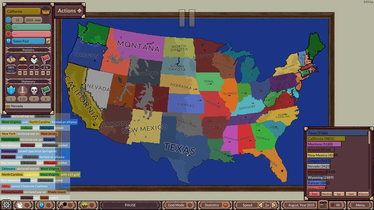    Галерея игры Ages of Conflict: World War Simulator