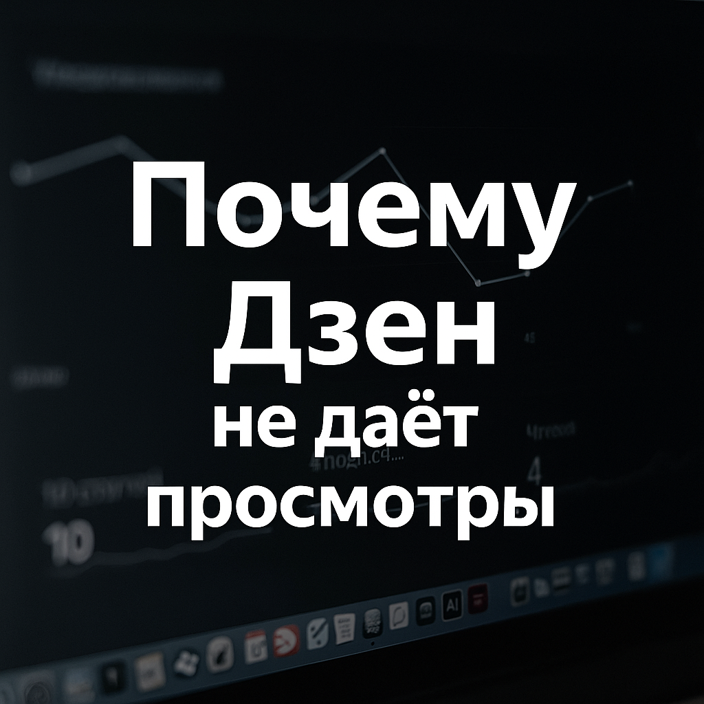 Дзен, где показы?