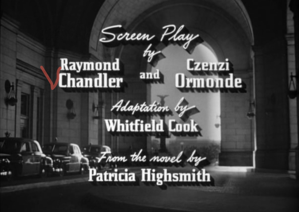 Раймонд Чандлер в титрах