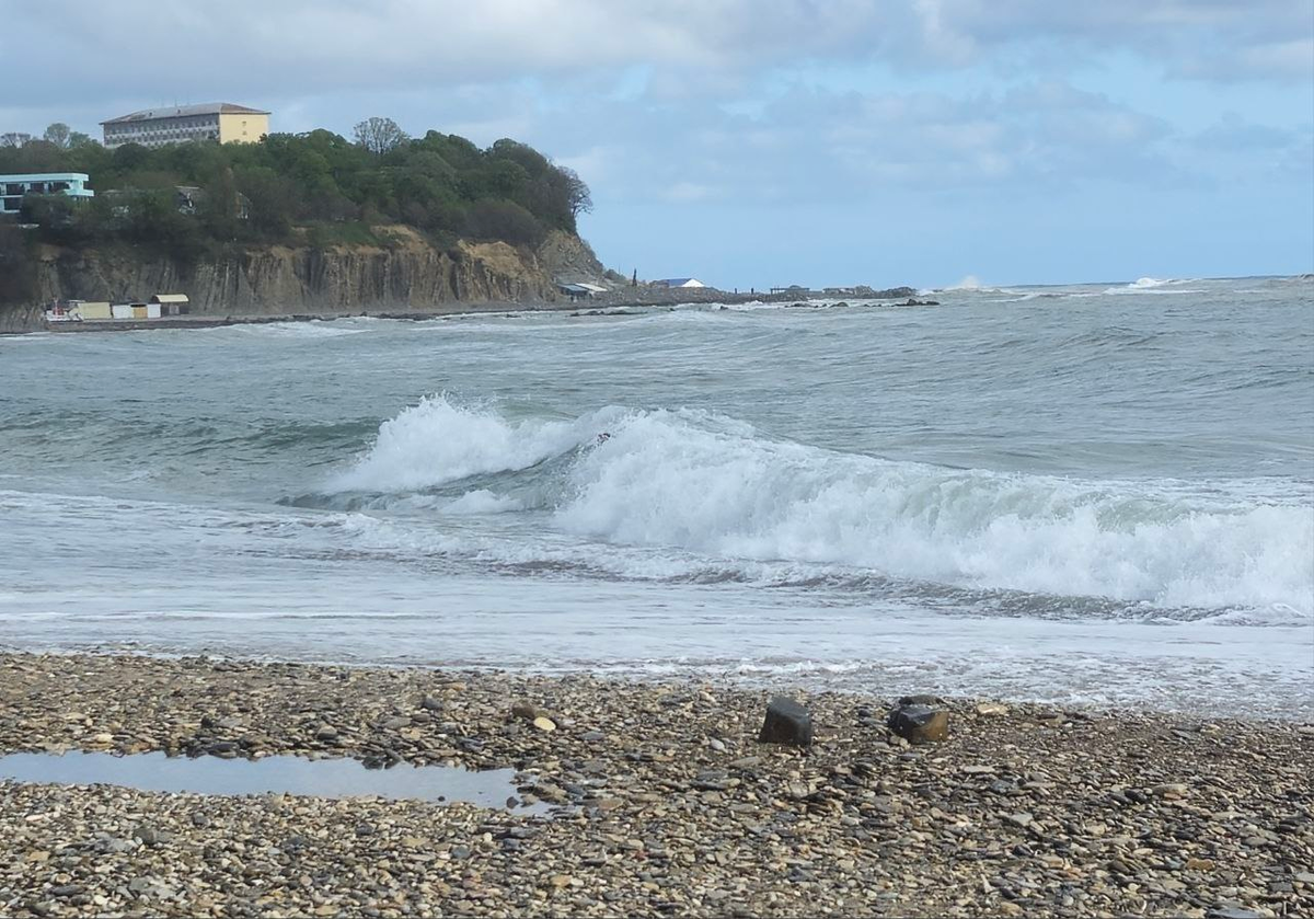 Фото автора. Апрель 2024 год, Джубга