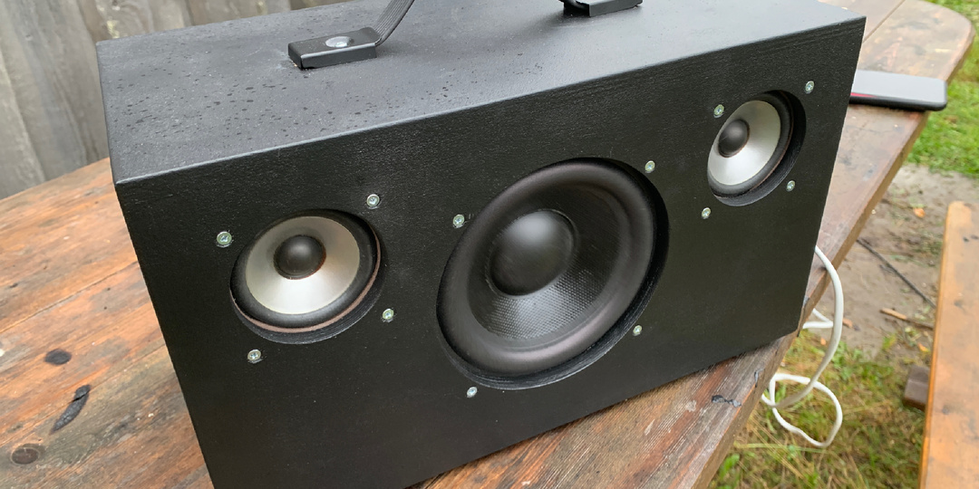 Блютуз колонка на дачу своими руками