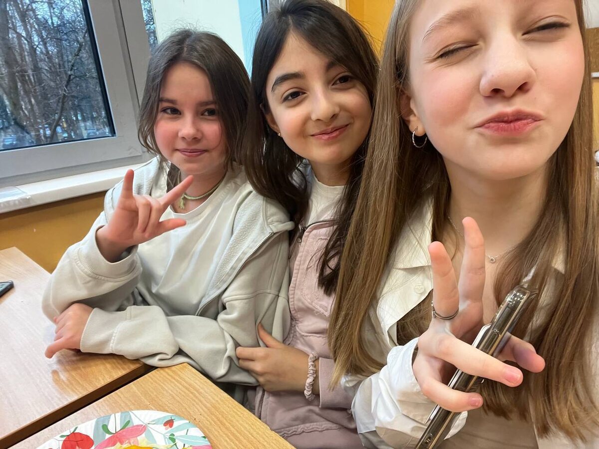 Мы с Марьяшей и Варей