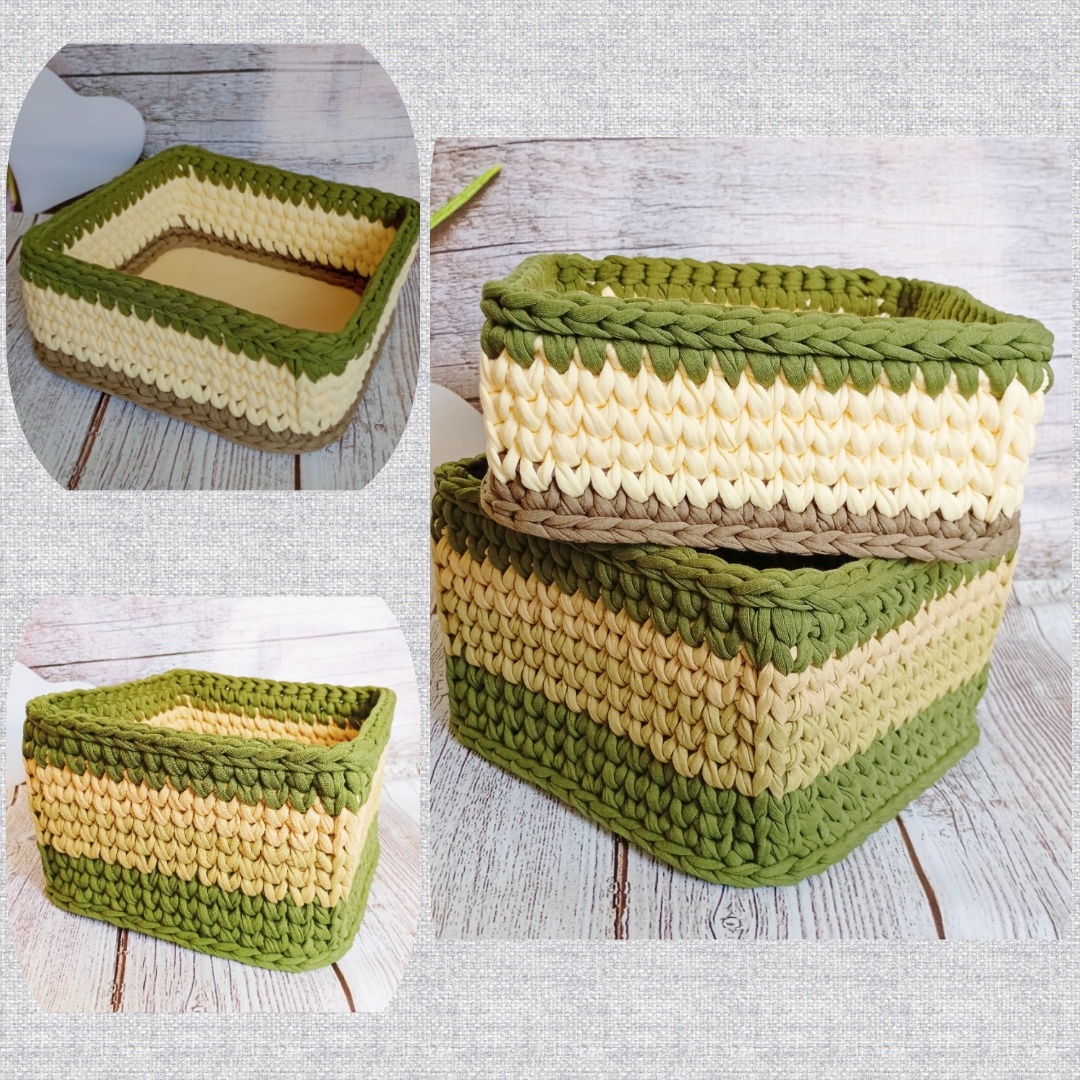 Корзины ручной работы. Фото автора.