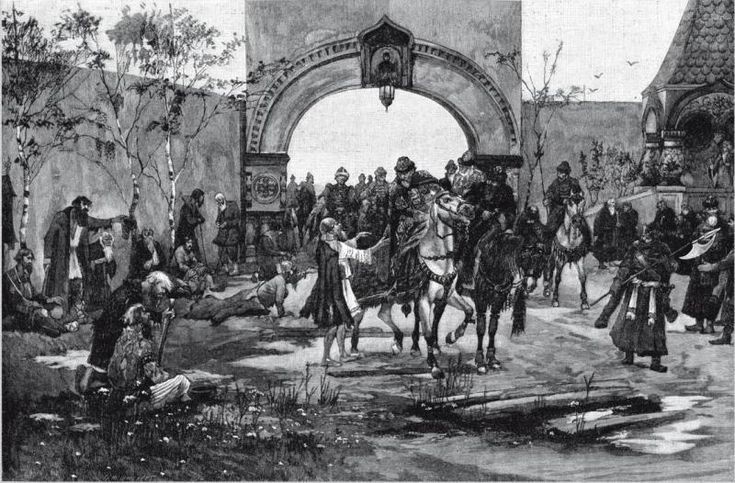 Новгородский погром Фото из открытого доступа