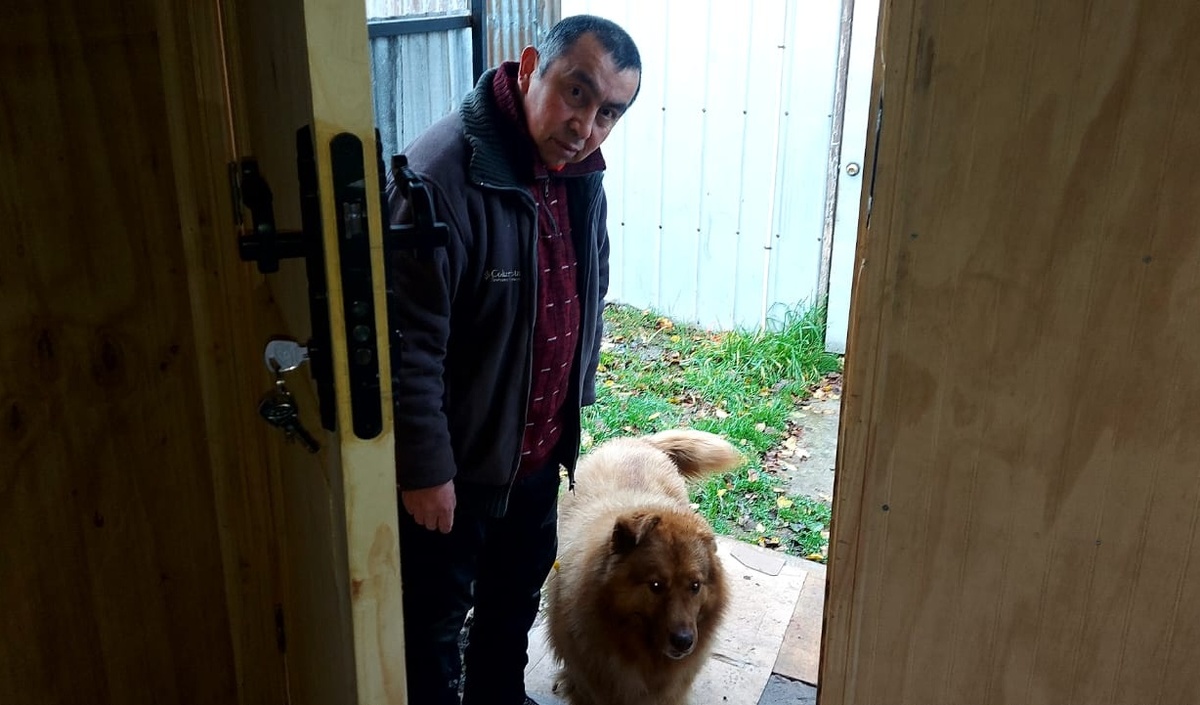 Дядя Лучо и пес Дог Шоу