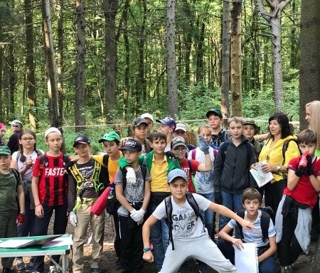 Туризм- отличный инструмент для формирования коллектива. Сентябрь 2018. 5-й класс