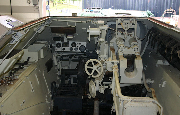 Внутри Jagdpanzer 38t./ Фото: pinterest.com