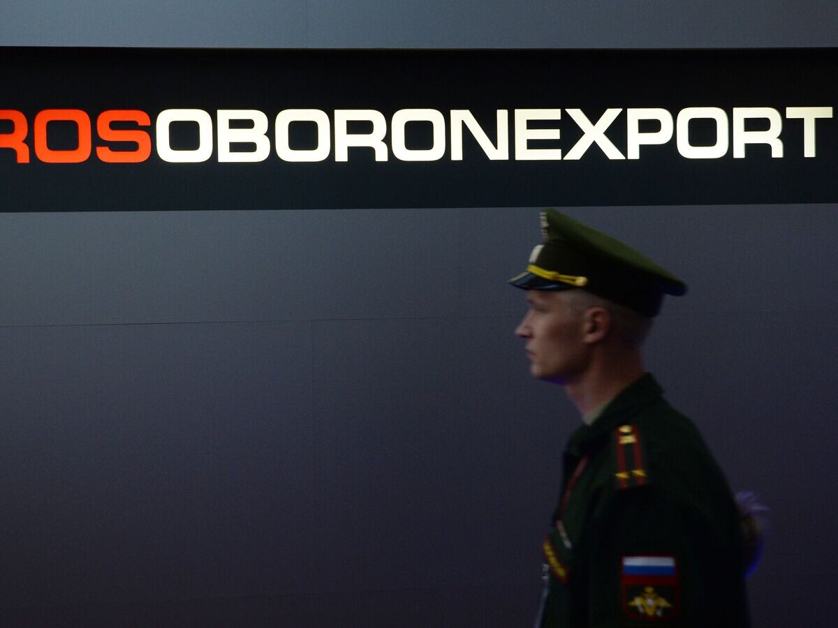    Стенд Рособоронэкспорта © РИА Новости . Максим Блинов