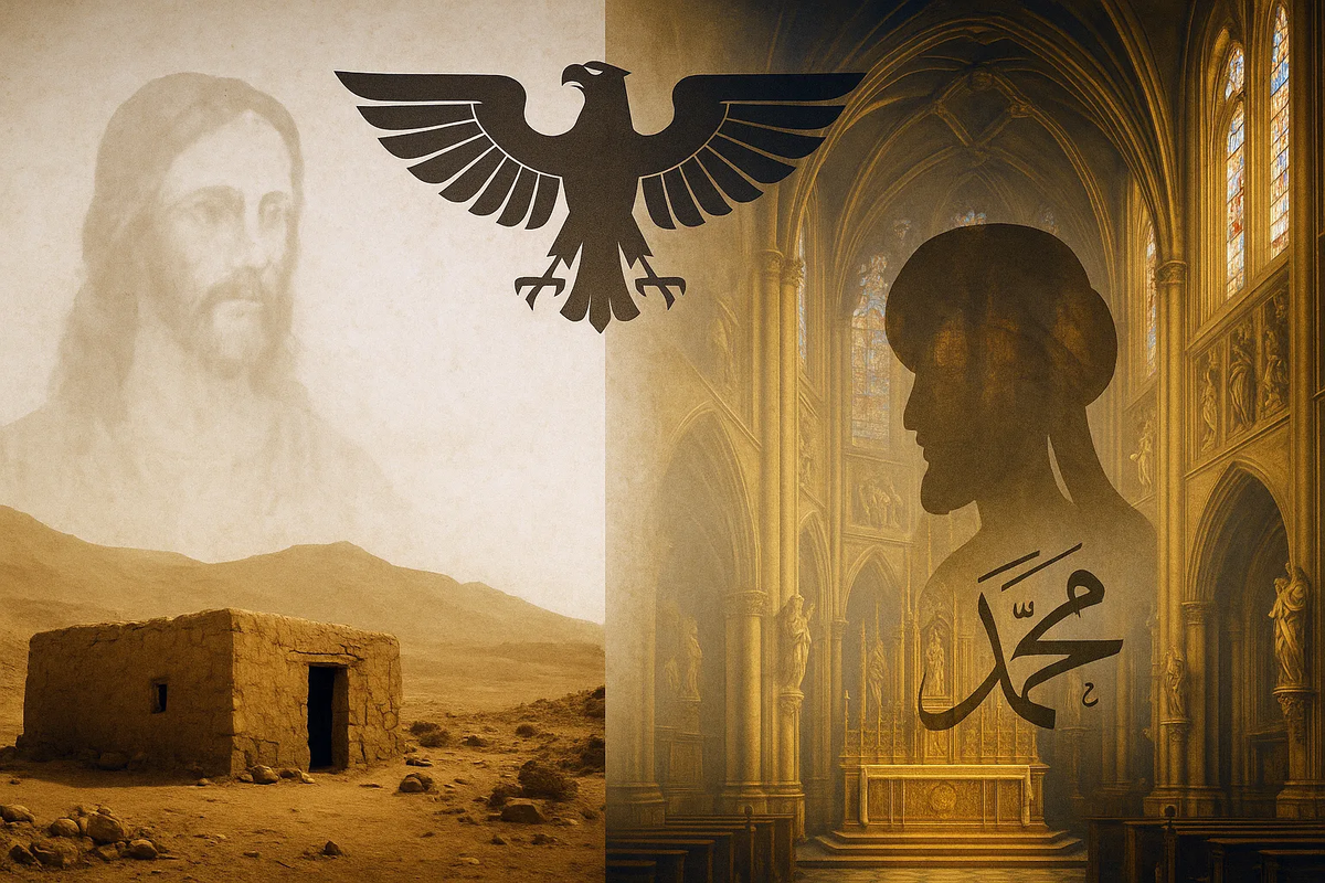 Два пути от одного корня — один уходит в пустыню, другой был захвачен империей.