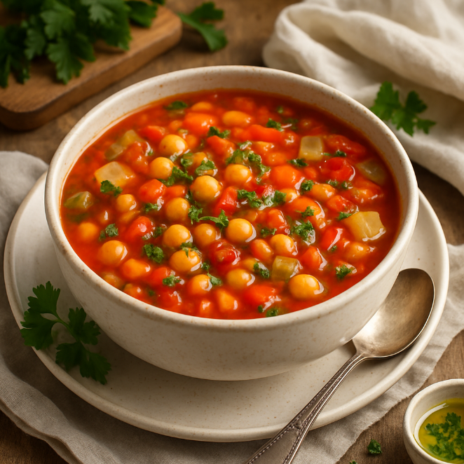 Овощной суп с нутом полное вегетарианство рецепты от Дарики